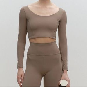 NORBA | Long Sleeve Performance Crop Top